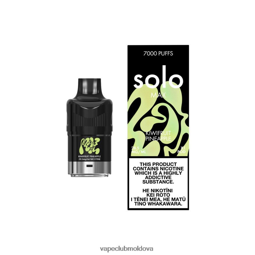 Vape Mod 44D82R87 Solo MAX păstaie ananas din kiwi