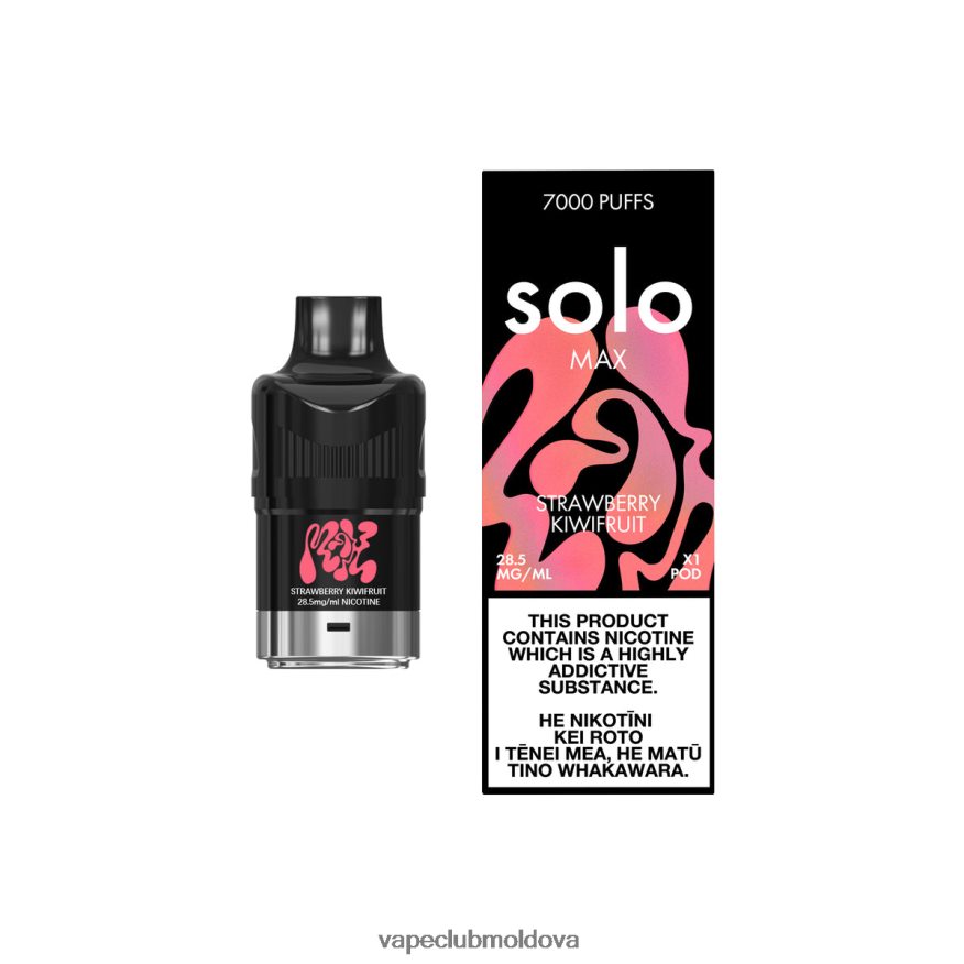 Vape Moldova 44D82R74 Solo MAX păstaie kiwi de căpșuni