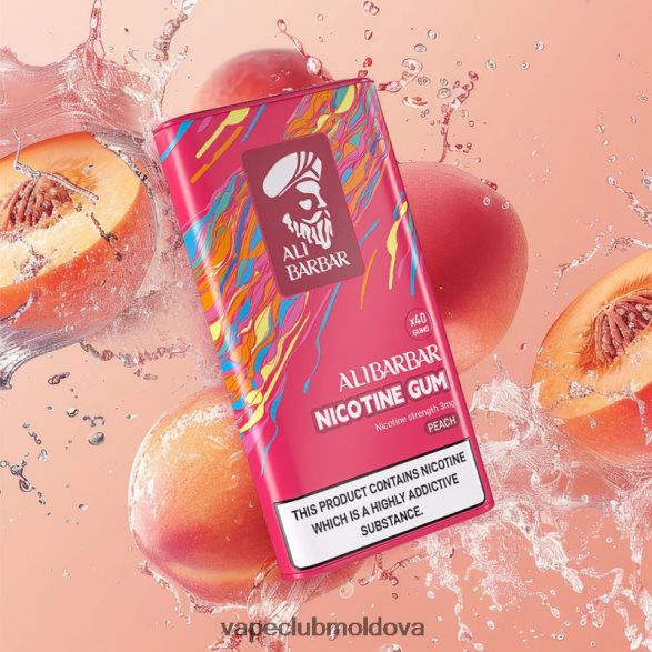 Vape Mod Z8Z8R0102 Alibarbar gumă de nicotină piersică