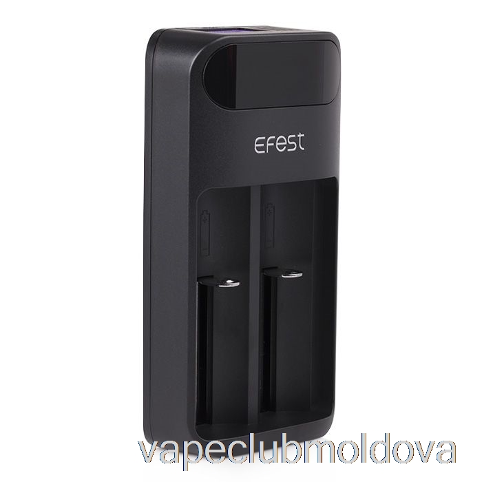 Vape Mod Efest Lush Q2 încărcător Inteligent De Baterie Cu LED-uri Cu 2 Compartimente