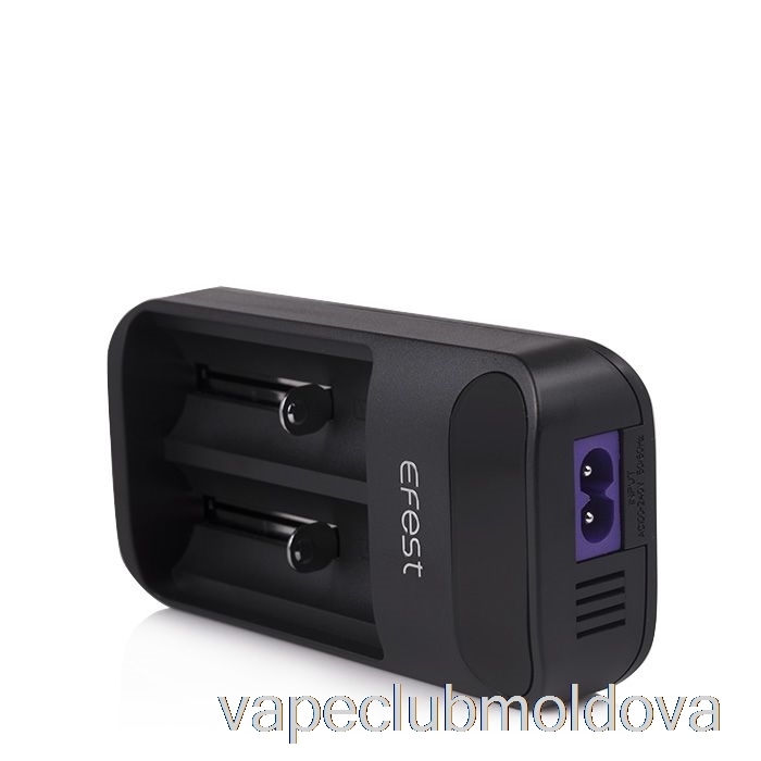Vape Mod Efest Lush Q2 încărcător Inteligent De Baterie Cu LED-uri Cu 2 Compartimente