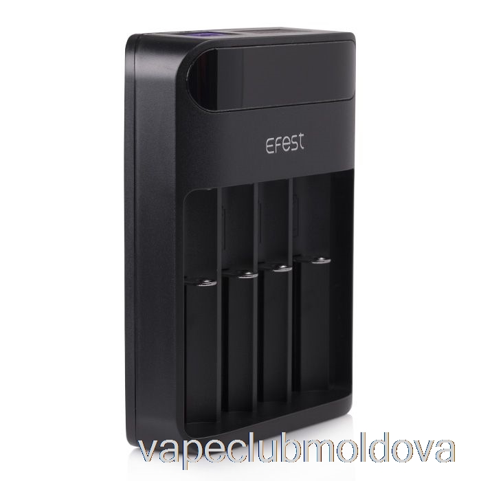 Vape Mod Efest Lush Q4 încărcător Inteligent De Baterie Cu LED-uri Cu 4 Locații
