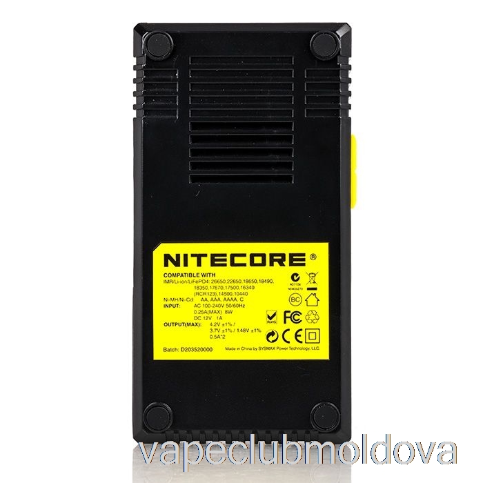 Vape Mod Nitecore D2 încărcător De Baterie (2 Locații)