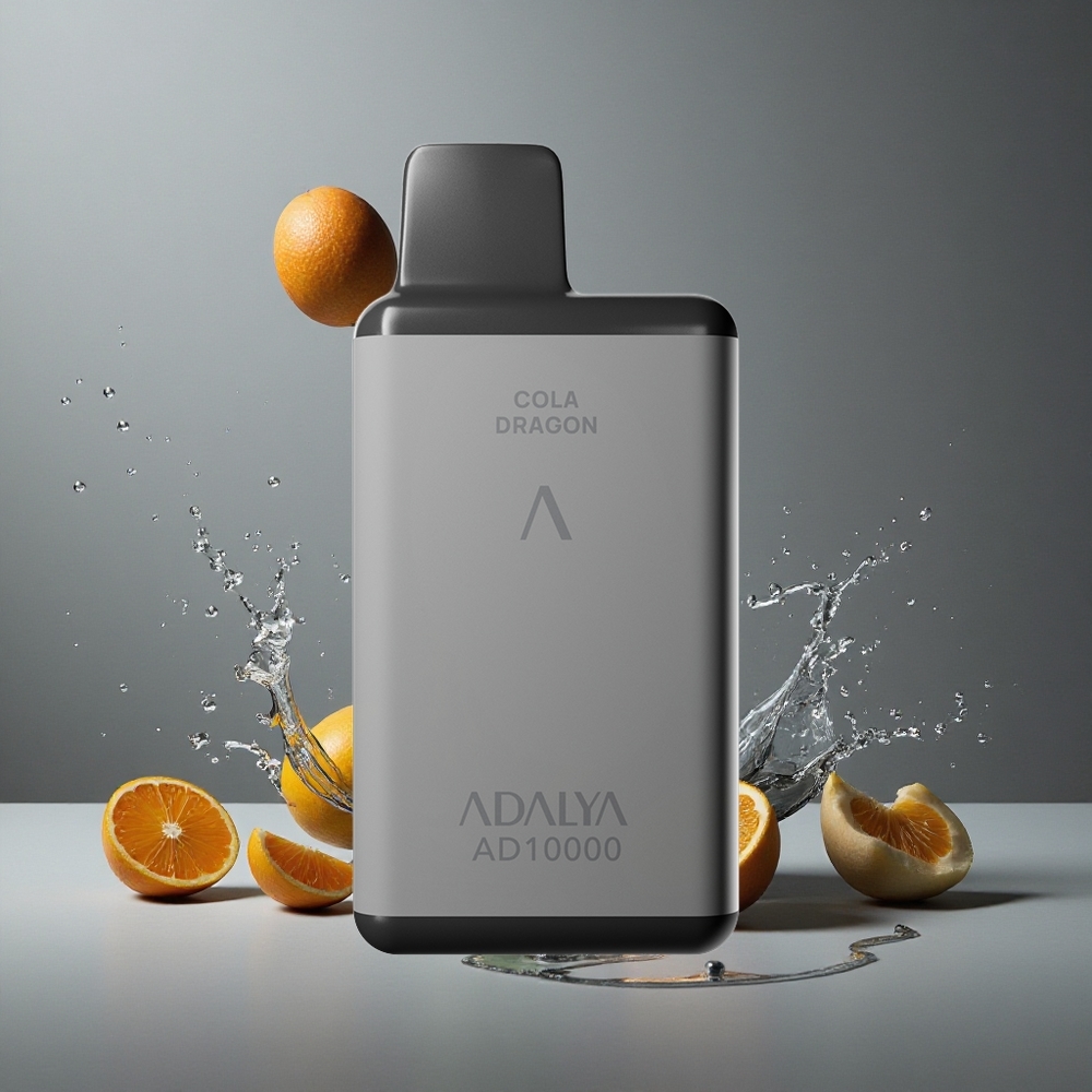Adalya AD 10000 Pufuri Vape Dispozabil Splash de Cactus cu 14 ml E-Lichid și 2% Nicotină