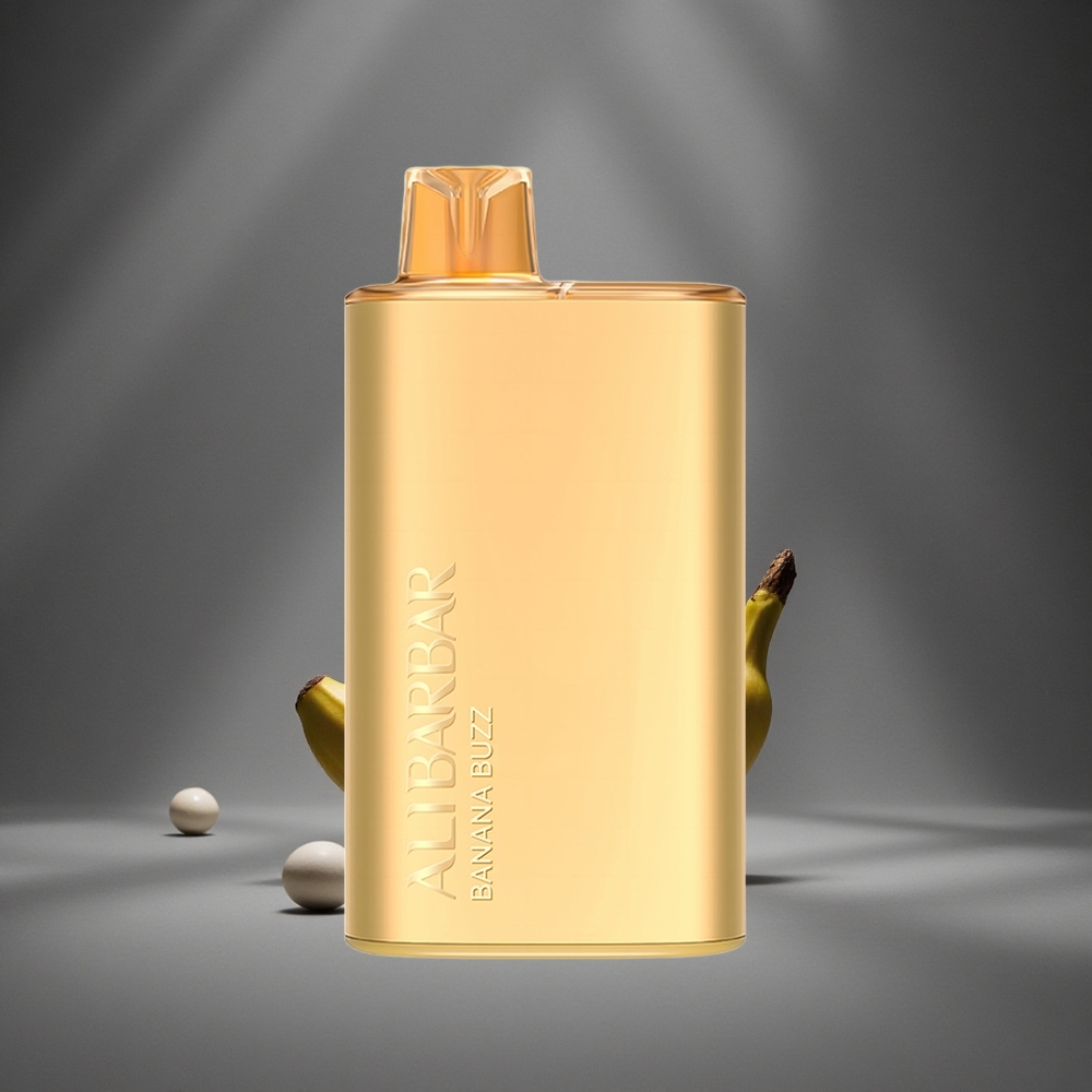 Alibarbar Rich 8000 Pufuri Vape Dispozabil Banana Zumbet Capacitate Lichid 20ml Baterie 2000 mAh
