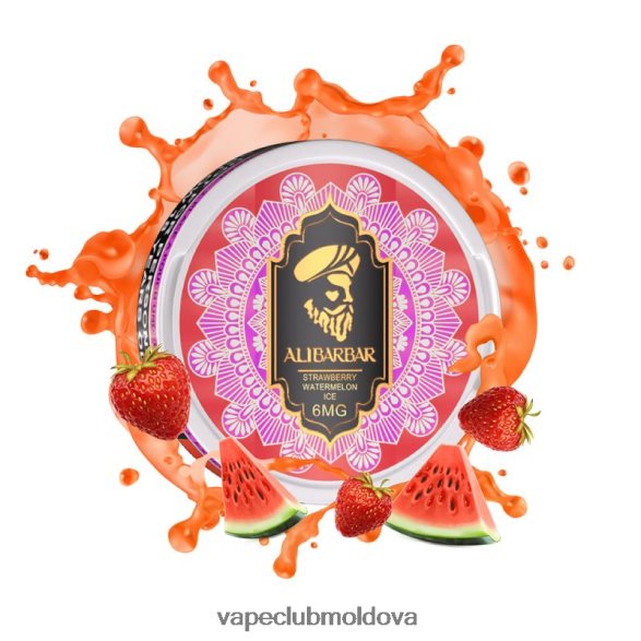Vape Pod Kit Z8Z8R093 Alibarbar pungi cu nicotină gheata de capsuni pepene verde