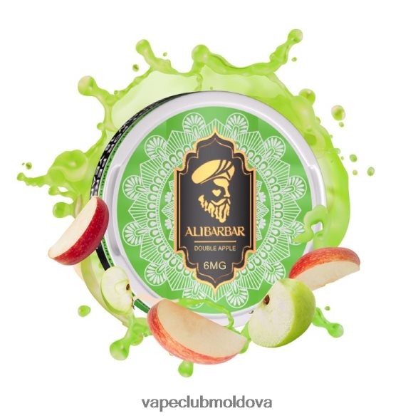 Vape Shop Chisinau Z8Z8R096 Alibarbar pungi cu nicotină măr dublu