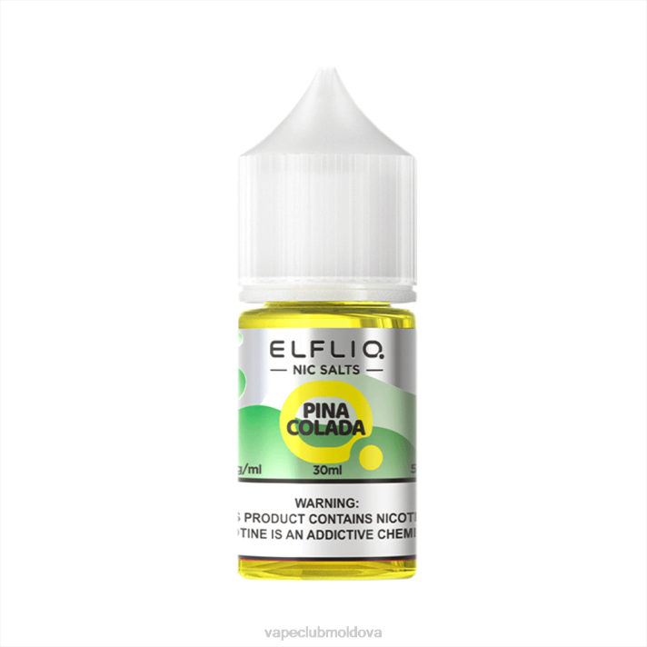 ELFBAR ELFLIQ nic sare 30 ml Pina Colada 66J223 Vape Pod Kit
