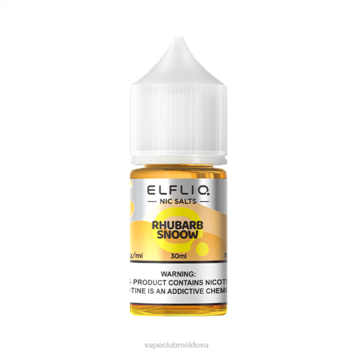 ELFBAR ELFLIQ nic sare 30 ml Rhubarb snoow 66J226 Vape Shop Chisinau