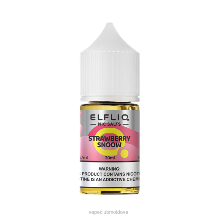 ELFBAR ELFLIQ nic sare 30 ml căpșuni snoow 66J233 Vape Pod Kit
