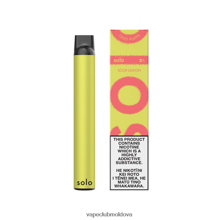 Vape Mod 44D82R12 Solo vapa de unică folosință lămâie acru