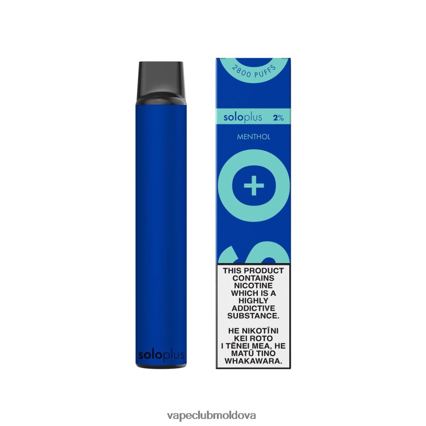 Vape Mod 44D82R32 Solo Plus vapa de unică folosință mentol