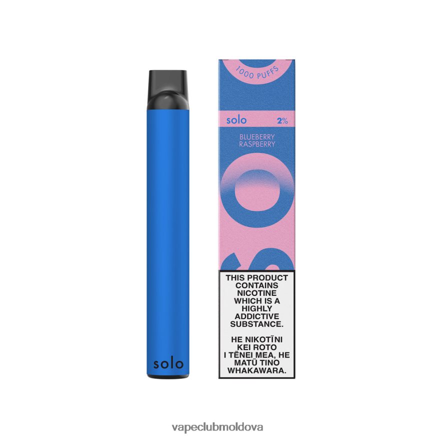 Vape Moldova 44D82R19 Solo colecție Vape Paradise de unică folosință afine zmeura