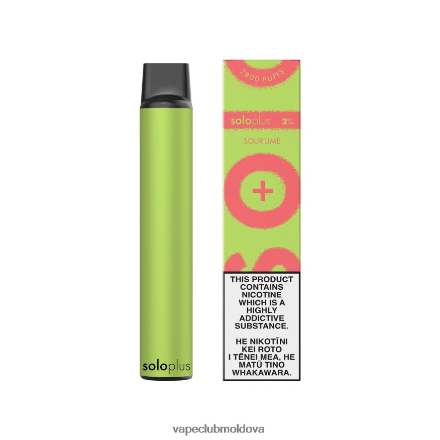 Vape Moldova 44D82R34 Solo Plus vapa de unică folosință var acru