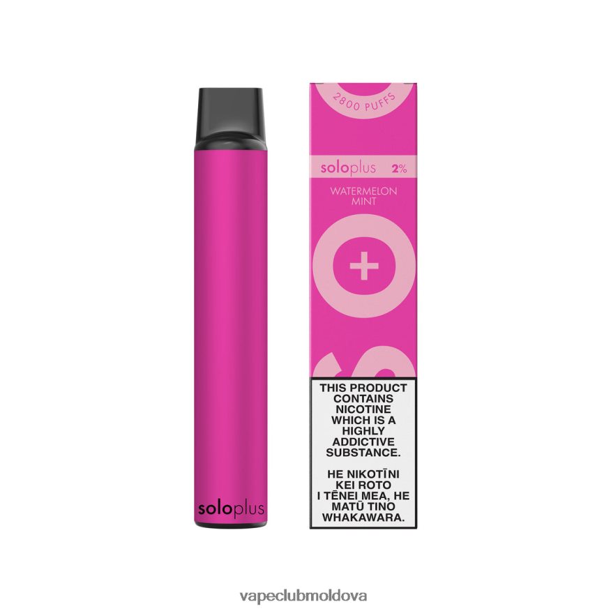 Vape Pod Kit 44D82R28 Solo Plus vapa de unică folosință pepene verde menta
