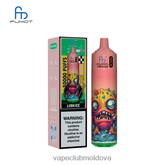 Fumot Tornado 30k muzica gheață luxuriantă XRJV417 Vape Mod