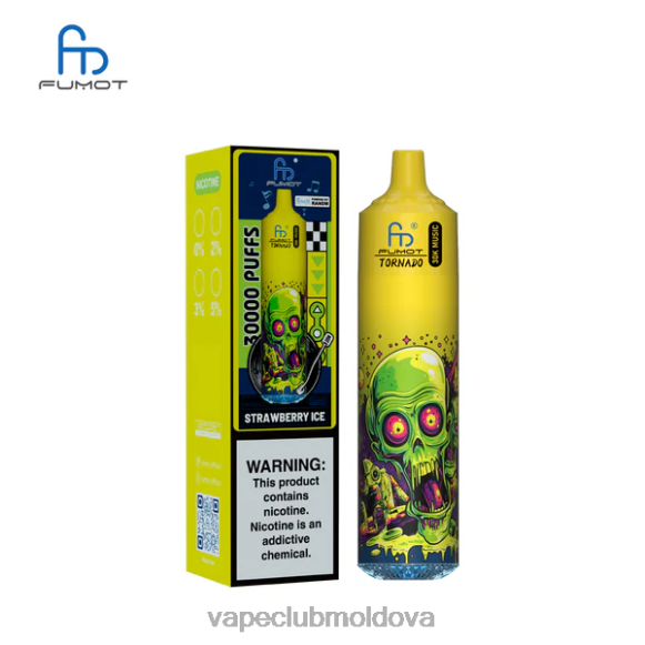 Fumot Tornado 30k muzica gheata de capsuni XRJV426 Vape Shop Chisinau