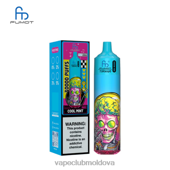 Fumot Tornado 30k muzica menta rece XRJV410 Disposable Vape Moldova