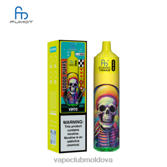 Fumot Tornado 30k muzica vimto XRJV430 Disposable Vape Moldova