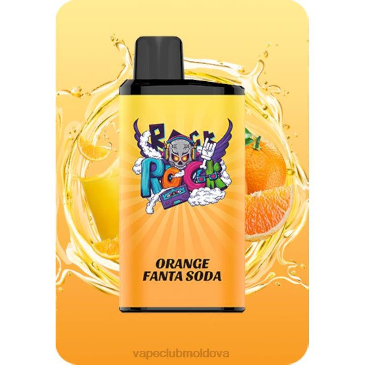 IGET Bar pro sifon de portocale fanta V4JN810 Disposable Vape Moldova