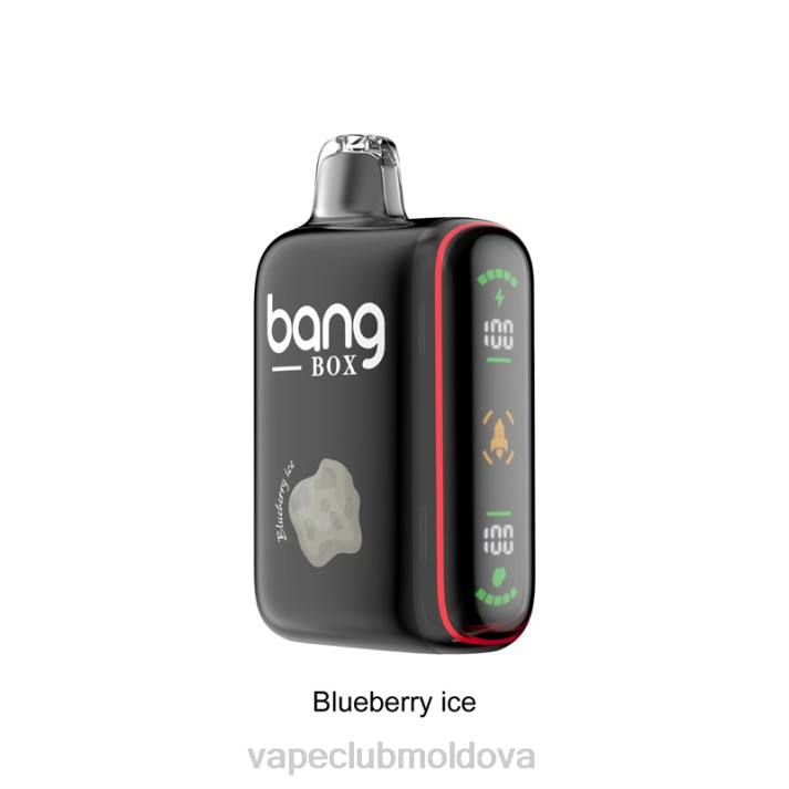 Vape Mod 6LLL32 Bang Box Afișaj inteligent de putere cu 9000-18000 puf gheata de afine