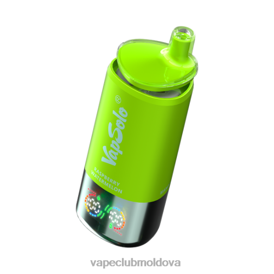 Vape Pod Kit D8NR63 VapSolo Triple 30000 de pufuri zmeură pepene verde și piersică mango și kiwi cu căpșuni