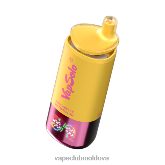 Vape Pod Kit D8NR68 VapSolo Triple 30000 de pufuri fructe tropicale și căpșuni, pepene verde și lămâie piersică