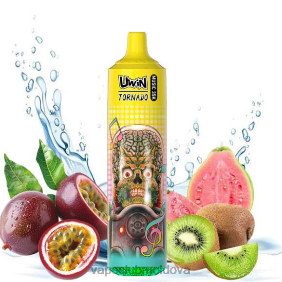 Vape Pod Kit JRPB823 UWIN CRYSTAL 35k vape de unică folosință kiwi guava fructul pasiunii