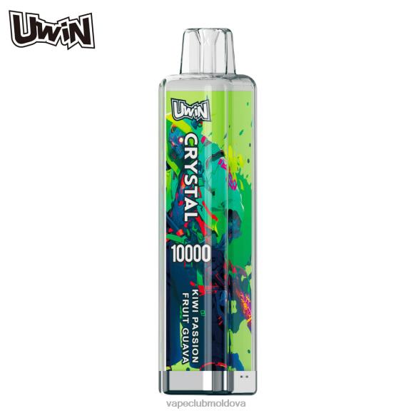 Vape Pod Kit JRPB88 UWIN CRYSTAL 10000 vape de unică folosință kiwi guava fructul pasiunii