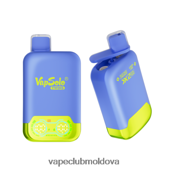 Vape Pod Kit Z8Z8R0138 Vapsolo TWINS vapa de unică folosință limonadă blue razz și lămâie lămâie