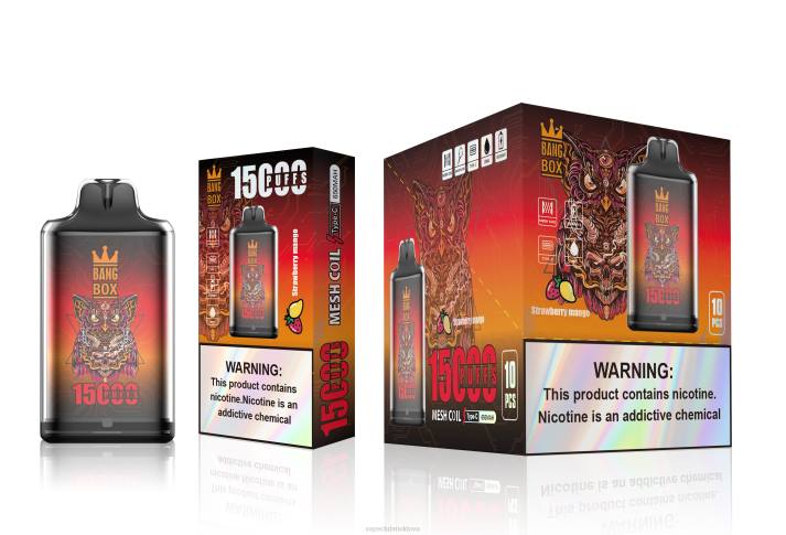 Vape Shop Chisinau 6LLL101 Bang Box s1-15000 pufuri mango cu capsuni