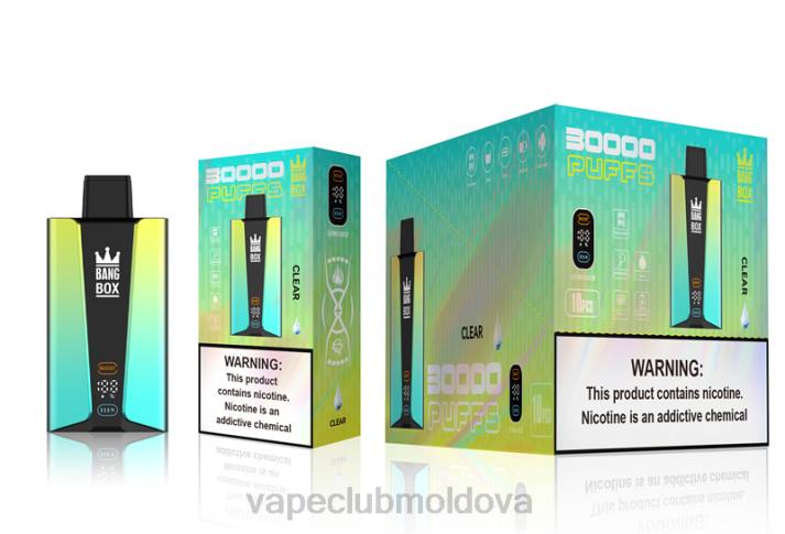 Vape Shop Chisinau 6LLL76 Bang Box Ecran inteligent de 30000 de pufături clar