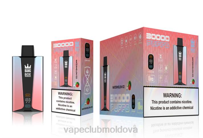 Vape Shop Chisinau 6LLL86 Bang Box Ecran inteligent de 30000 de pufături gheata de pepene verde