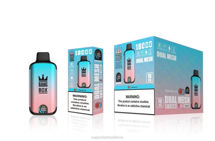 Vape Shop Chisinau 6LLL96 Bang Box 18000 pufuri gheata de pepene verde