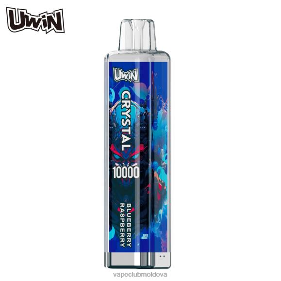 Vape Shop Chisinau JRPB81 UWIN CRYSTAL 10000 vape de unică folosință afine zmeura