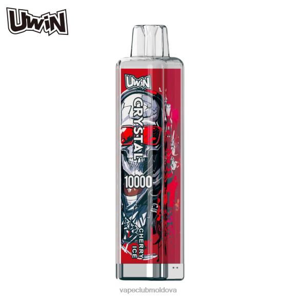 Vape Shop Chisinau JRPB86 UWIN CRYSTAL 10000 vape de unică folosință gheata de cirese