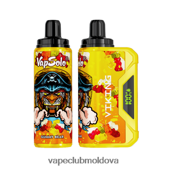 Vape Shop Chisinau Z8Z8R0151 Vapsolo VIKING vapa de unică folosință ursuleț de gumă