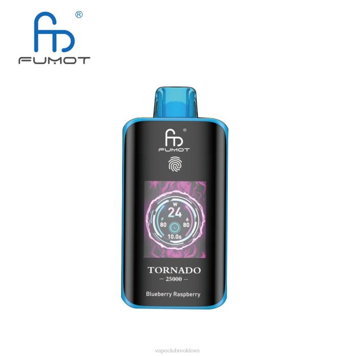 Fumot Tornado 25000 vape de unică folosință afine zmeura H46P3 Vape Pod Kit