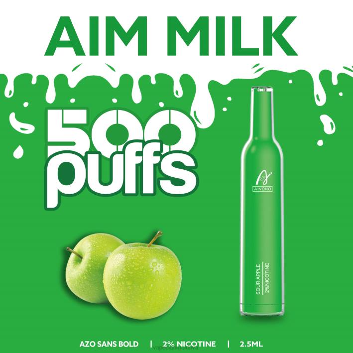 Vape Mod B20N267 Aivono AIM MILK 500 măr acru