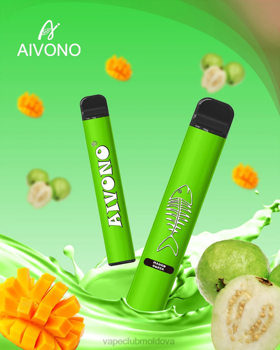 Vape Pod Kit B20N283 Aivono AIM FISHBONE 600 guava mango