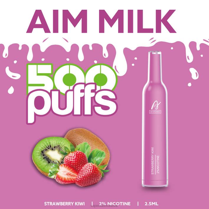 Vape Shop Chisinau B20N271 Aivono AIM MILK 500 kiwi de căpșuni