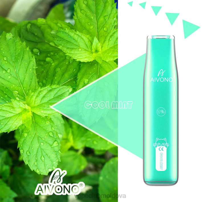 Vape Shop Chisinau B20N336 Aivono AIM CAT 400 menta rece