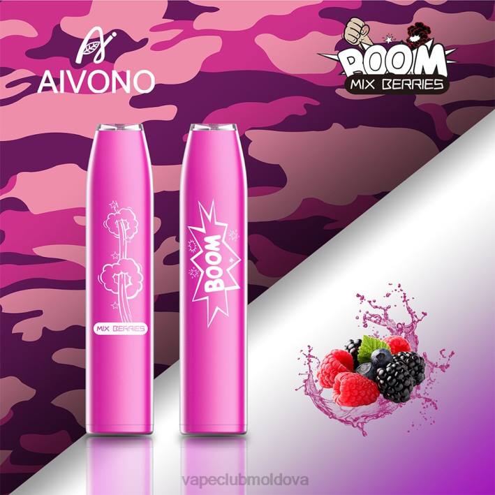 Vape Shop Chisinau B20N361 Aivono AIM BOOM 600 fructe de padure amestecate