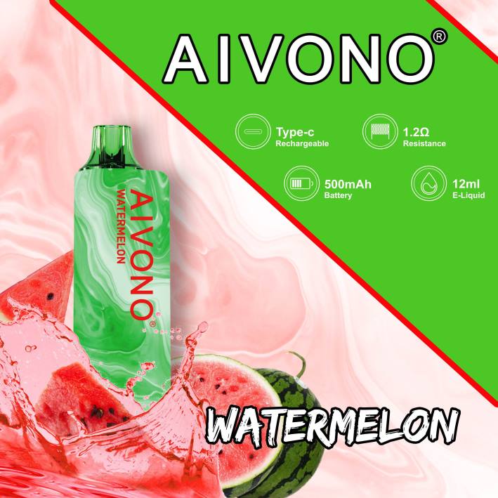Disposable Vape Moldova B20N110 Aivono AIM GUN 7000 pepene verde