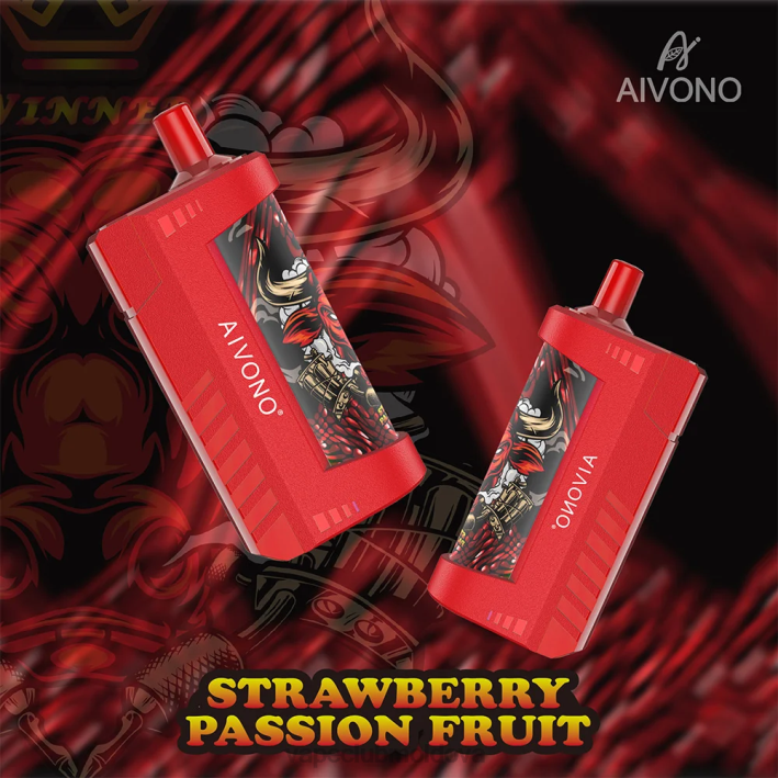 Disposable Vape Moldova B20N130 Aivono AIM WINNER 5000 fructul pasiunii de căpșuni