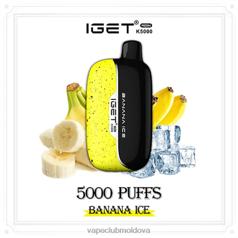 IGET Moon k5000 gheata de banane B4RF811 Vape Shop Chisinau