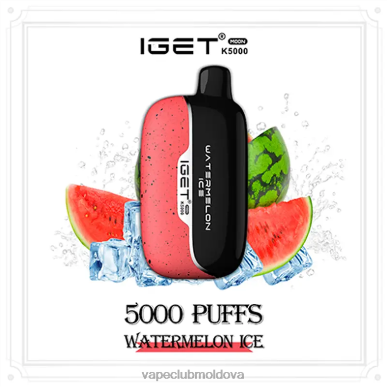 IGET Moon k5000 gheata de pepene verde B4RF88 Vape Pod Kit