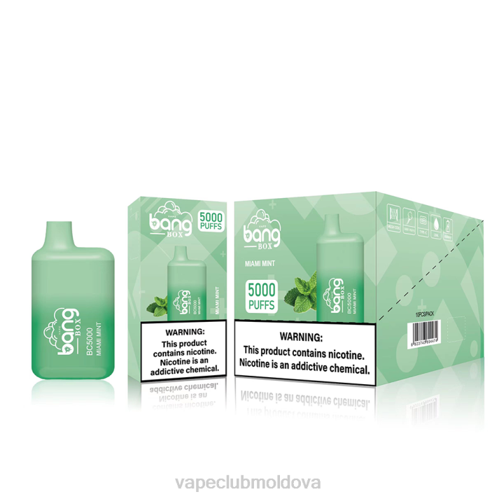 Vape Mod 6LLL87 Bang Box bc5000 de unică folosință