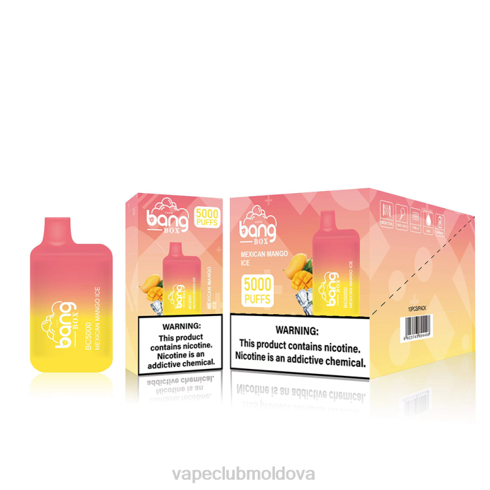 Vape Mod 6LLL87 Bang Box bc5000 de unică folosință
