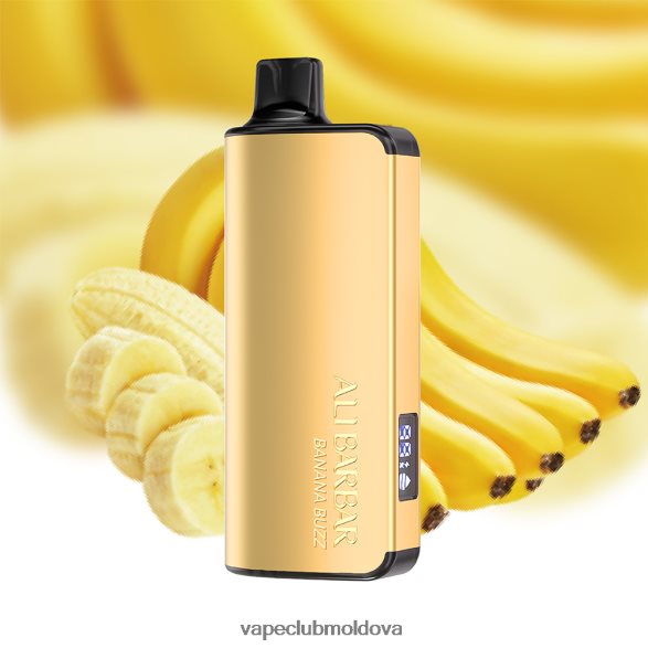 Vape Mod Z8Z8R027 Alibarbar Ingot 9000 vape de unică folosință zumzet de banane